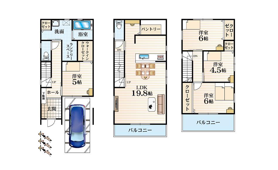 E・F号地プラン
