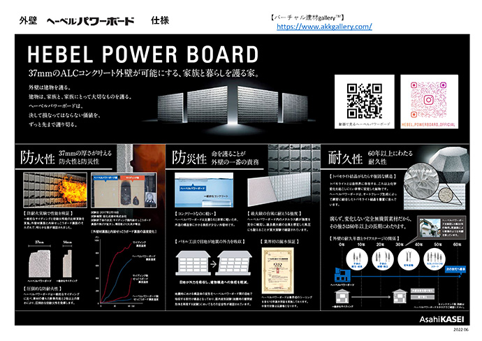 高機能外壁材 ヘーベルパワーボード 旭化成建材