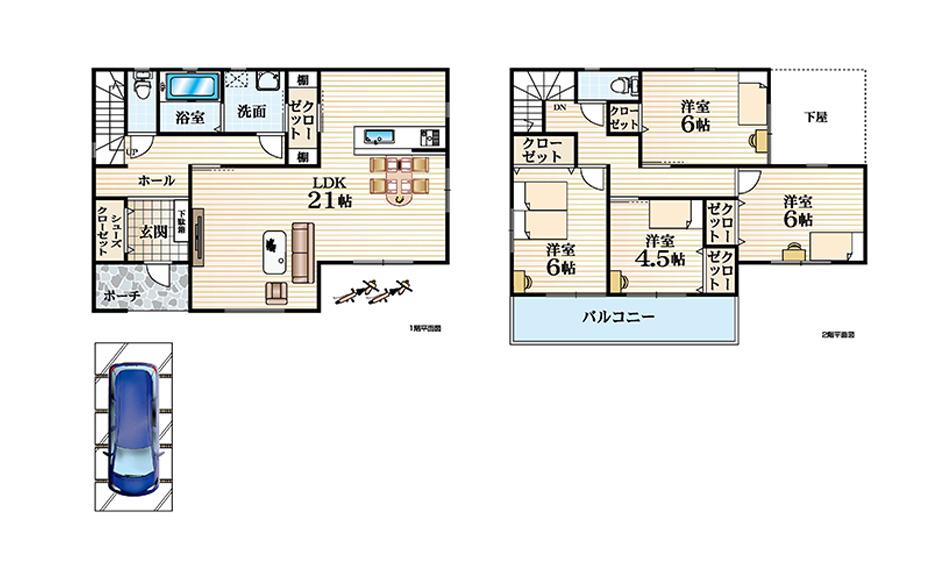 Ⅱ-D号地プラン